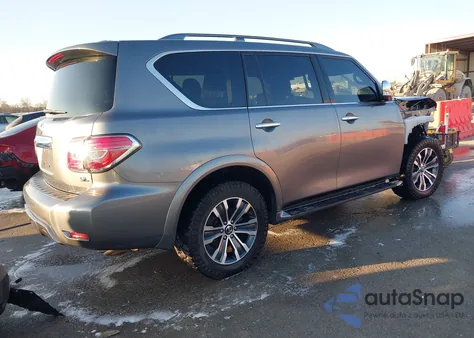 2020 Nissan Armada Sl 4Wd from USA, damaged, VIN JN8AY2NCXLX517186